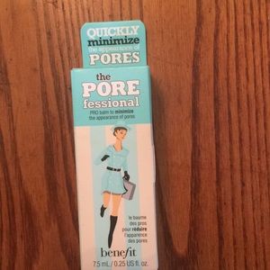 Benefit pore-fessional